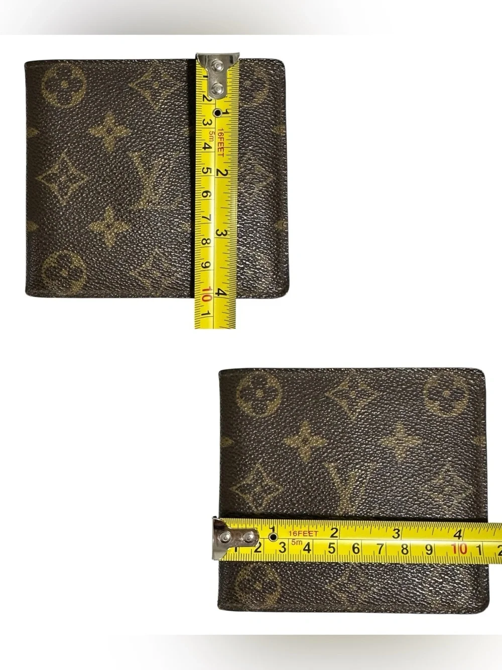 Louis Vuitton Monogram Leather Vintage Bifold Wallet